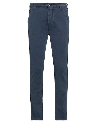 JACOB COHЁN Denim trousers Navy blue 97% Cotton, 3% Elastane, Polyester