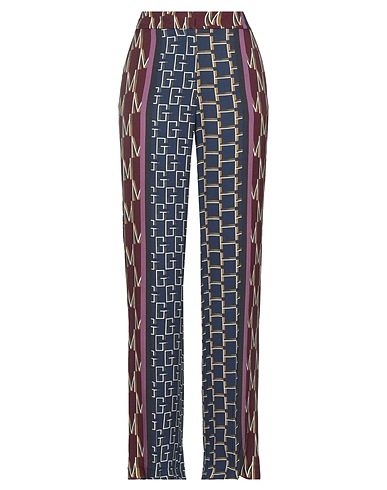 MANILA GRACE Casual trouser Midnight blue 100% Viscose