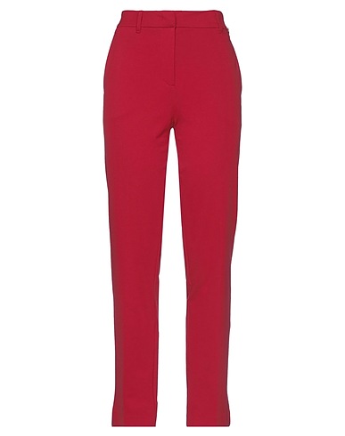 TWINSET Pantalone Rosso 68% Viscosa, 27% Poliammide, 5% Elastan