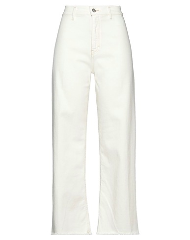 HAIKURE Casual pants Ivory 92% Cotton, 6% Elastomultiester, 2% Elastane