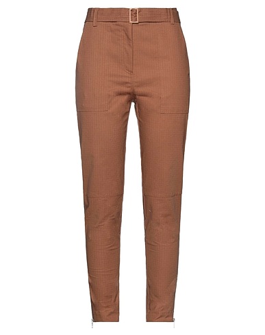 ACTITUDE by TWINSET Casual trouser Brown 97% Cotton, 3% Elastane