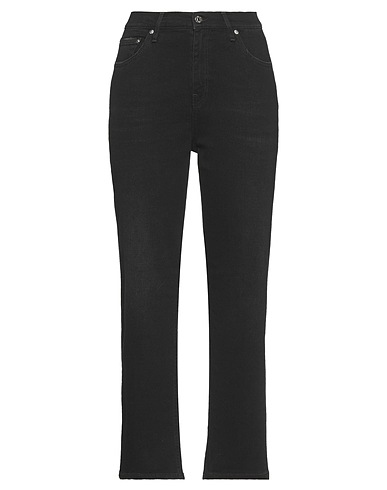 HAIKURE Denim trousers Black 92% Cotton, 6% Elastomultiester, 2% Elastane