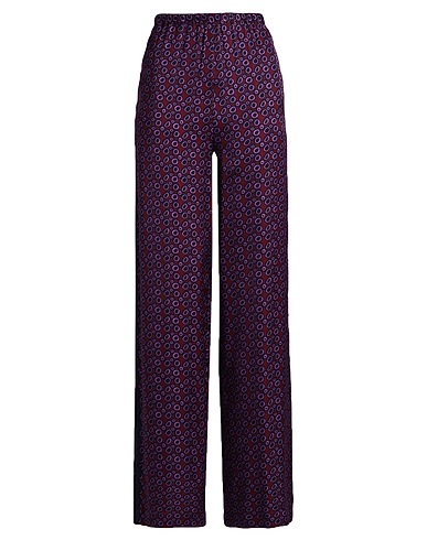 MANILA GRACE Casual trouser Burgundy 100% Viscose