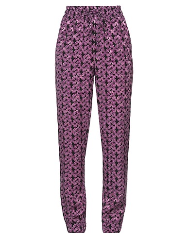 MANILA GRACE Casual pants Black 100% Viscose