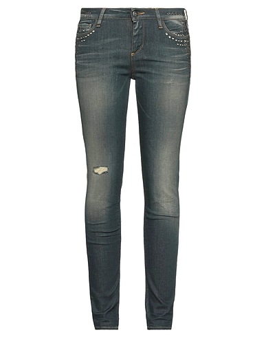 IRO Denim trousers Blue 92% Cotton, 6% Elastomultiester, 2% Elastane