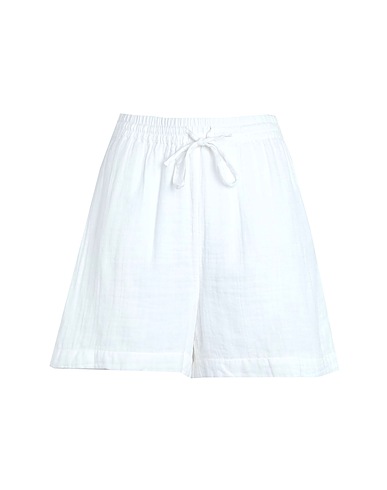 PIECES Shorts & Bermuda Bianco 100% Cotone