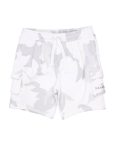 DOLCE&GABBANA Shorts & Bermuda BIANCO 100% Cotton, Viscose, Polyurethane