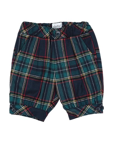 ALETTA Shorts & Bermuda Dark green 64% Polyester, 34% Viscose, 2% Elastane