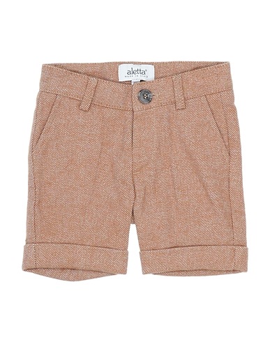 ALETTA Shorts & Bermuda Camel 100% Cotton