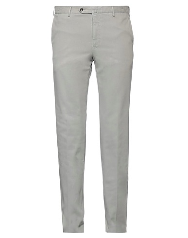 PT Torino Casual trouser Grey 69% Modal, 28% Cotton, 3% Elastane
