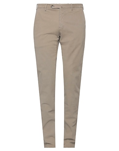 PT Torino Casual trouser Taupe 69% Modal, 28% Cotton, 3% Elastane