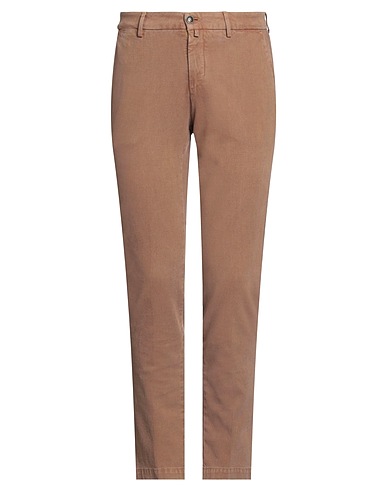 BRIGLIA 1949 パンツ タン コットン 98% / ポリウレタン 2%