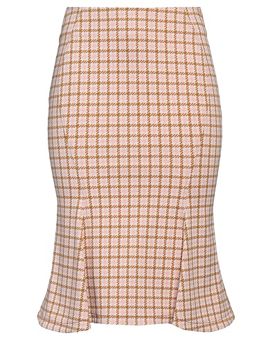 MARNI Midi skirt Pink 57% Viscose, 40% Polyamide, 3% Elastane
