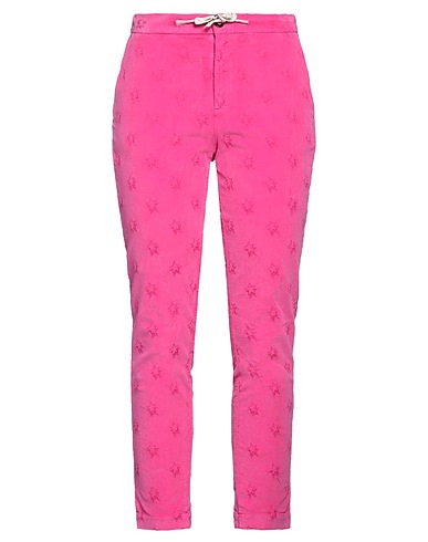 I LOVE MP Pantalone Fucsia 97% Cotone, 3% Elastan