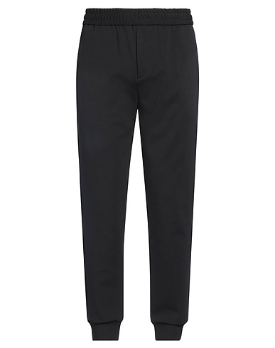 PEOPLE OF SHIBUYA Casual trouser Black 67% Cotton, 29% Polyamide, 4% Elastane