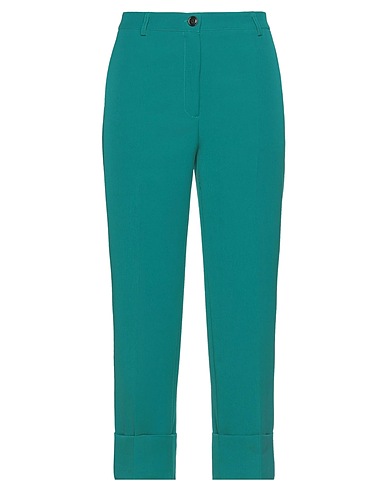 LVL LEVEL VIBES LEVEL Casual trouser Deep teal 90% Polyester, 10% Elastane