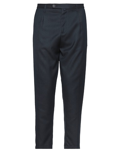 OFFICINA 36 Casual trouser Midnight blue 65% Polyester, 35% Viscose
