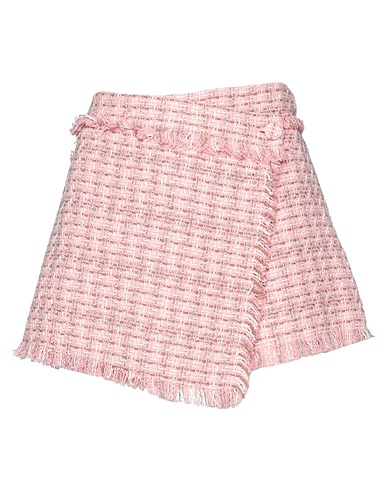 MSGM Shorts & Bermuda Pink 73% Cotton, 21% Acrylic, 6% Polyamide