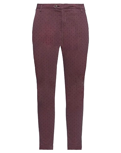 BONHEUR Hosen Bordeaux 42% Baumwolle, 34% Viskose, 22% Polyester, 2% Elastan