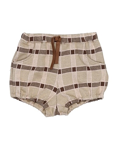 ALETTA Shorts & Bermuda Beige 91% Cotton, 7% Polyester, 2% Elastane