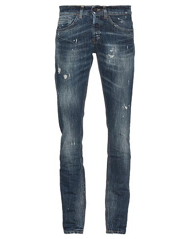 DONDUP Denim trousers Blue 98% Cotton, 2% Elastane