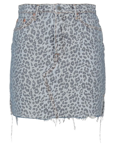 GRLFRND Denim skirt Blue 100% Cotton