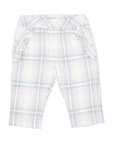 ALETTA Casual trouser Ivory 100% Cotton, Polyester