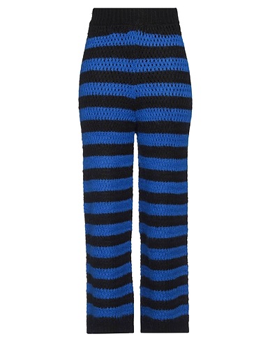 REDValentino Casual pants Blue 39% Acrylic, 29% Mohair wool, 22% Polyamide, 10% Polyester