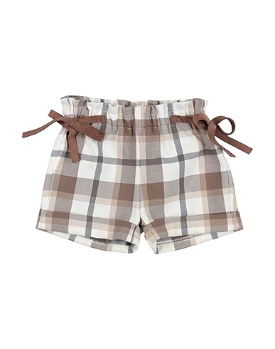 ALETTA Shorts & Bermuda Khaki 80% Cotton, 20% Polyester