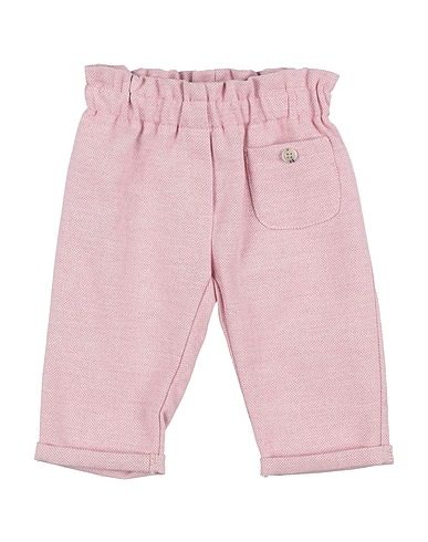 ALETTA Casual trouser Pink 98% Paper, 2% Elastane