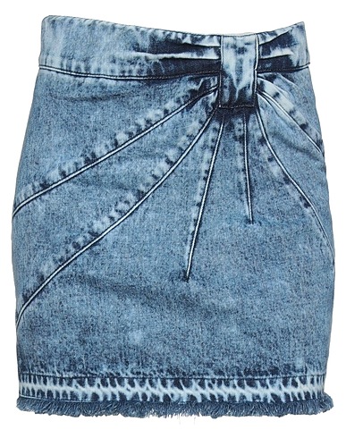 REDValentino Denim skirt Blue 100% Cotton
