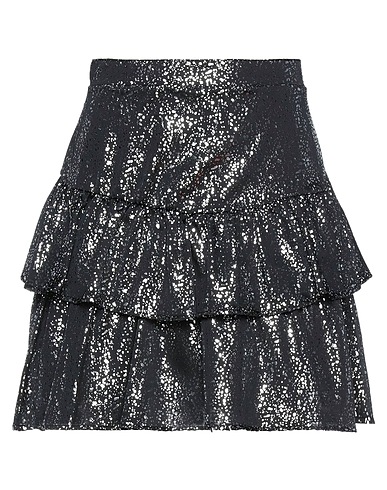 LE VOLIÈRE Mini skirt Black 100% Polyester