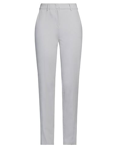 EMPORIO ARMANI Casual pants Light grey 96% Virgin Wool, 4% Elastane