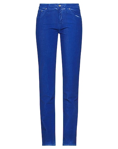 JACOB COHЁN Casual trouser Bright blue 98% Cotton, 2% Elastane