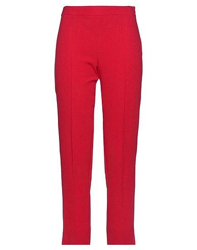EMPORIO ARMANI Casual pants Red 50% Viscose, 47% Acetate, 3% Elastane