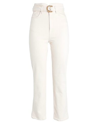 & OTHER STORIES Denim trousers Ivory 79% Organic cotton, 20% Recycled cotton, 1% Elastane