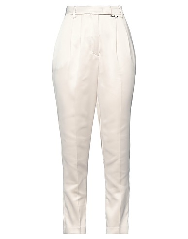 GAëLLE Paris Casual trouser Light grey 100% Polyester