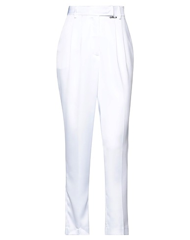 GAëLLE Paris Casual pants White 100% Polyester