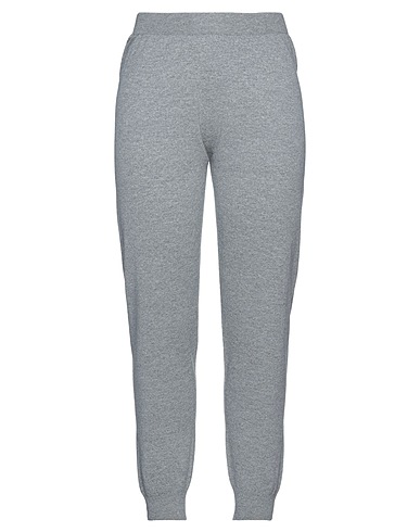 FABIANA FILIPPI Casual pants Light grey 75% Virgin Wool, 15% Silk, 10% Cashmere