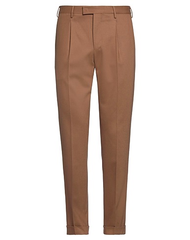 PT Torino Casual pants Camel 98% Virgin Wool, 2% Elastane