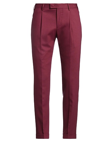 PT Torino Pantalone Porpora 98% Lana Vergine, 2% Elastan