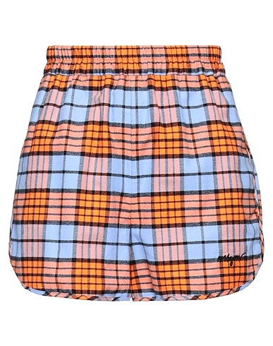 MSGM Shorts & Bermuda Orange 100% Cotton
