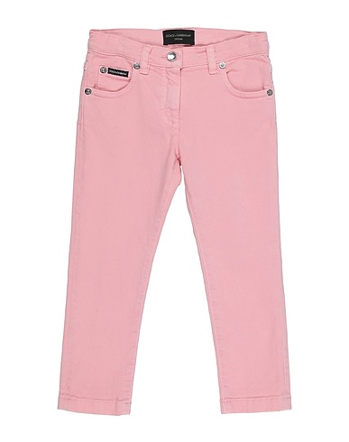 DOLCE&GABBANA Denim pants Pink 98% Cotton, 2% Elastane