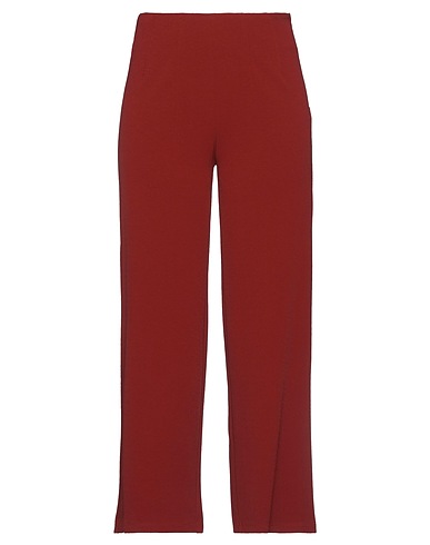 SILVIAN HEACH Casual pants Rust 95% Polyester, 5% Elastane