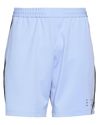 McQ Alexander McQueen Shorts & Bermuda Sky blue 95% Polyester, 5% Elastane, Polyamide