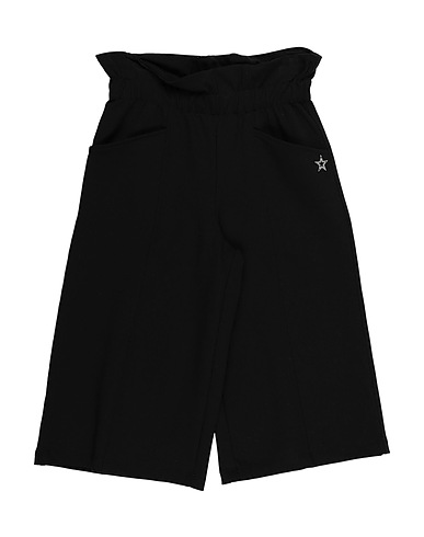 SHOPART Casual trouser Black 68% Viscose, 27% Nylon, 5% Elastane