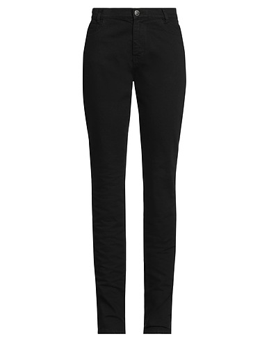 RAF SIMONS Denim trousers Black 100% Cotton