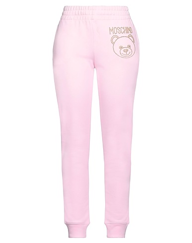 MOSCHINO Casual trouser Pink 100% Cotton