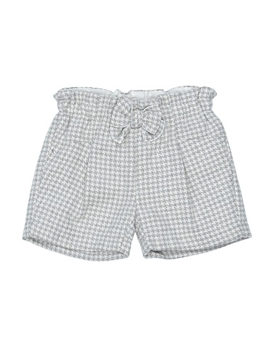ALETTA Shorts & Bermudas Hellgrau 100% Baumwolle, Polyester