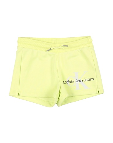 CALVIN KLEIN JEANS Shorts & Bermudas Säuregrün 89% Baumwolle, 11% Polyester